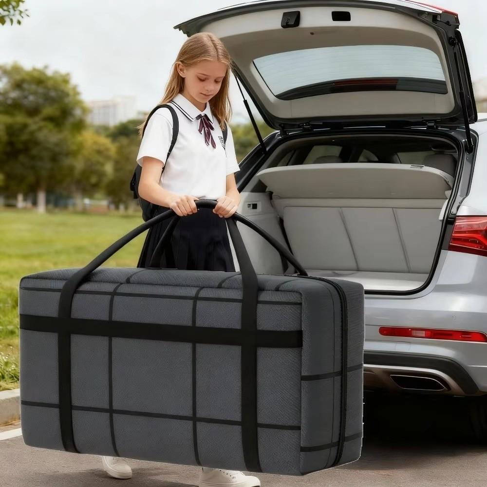 Large Capacity Duffel Bag Thickened Moving Packing Bag Clothes Storage Bag  Seasonal Storage