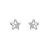 Exquisite Zirconia Star Stud Earrings: Stylish, Versatile, and Luxurious