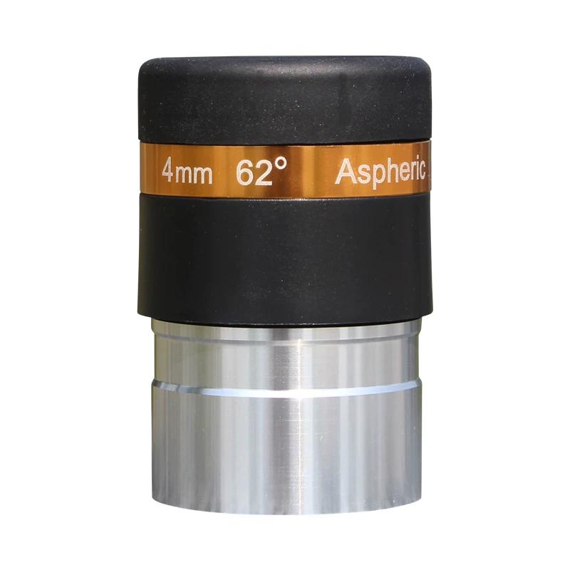 Datyson Astronomical Telescope Accessories 1.25-Inch 62-Degree 4mm Aspherical Body Wide-Angle Eyepiece 5p9893
