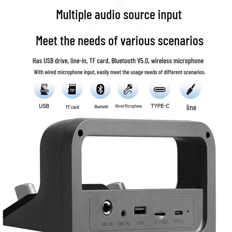 Edifier PP205 Wireless Portable K-Song Bluetooth Speaker CN Plug (adapter Included)