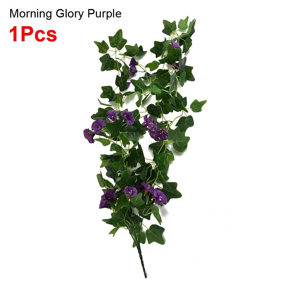 1Pcs Pink Blue White Purple Artificial Vines Plants 100cm Fake Vine Rattans  Outdoor Wedding Party