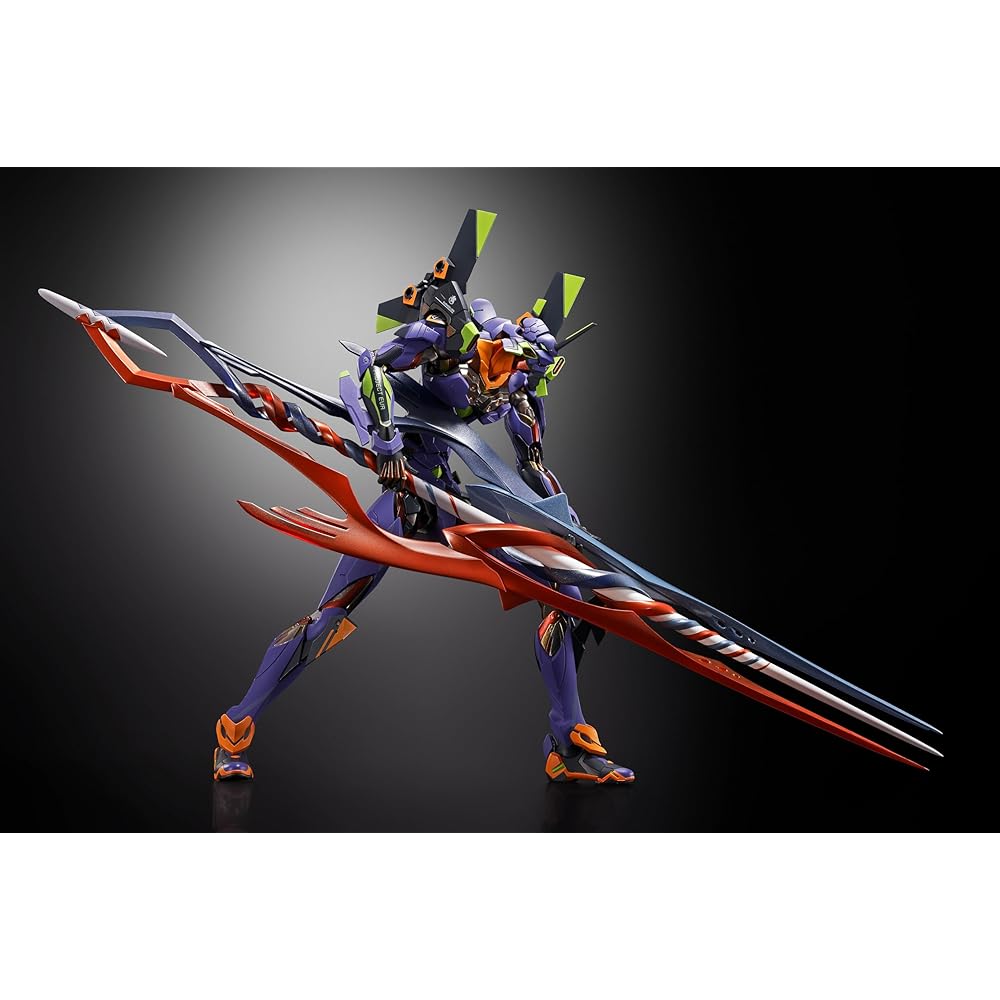 TAMASHII NATIONS Metal Build Evangelion Unit 01 30th with Spear of Gaius 220mm Action Figure ABS PVC Diecast
