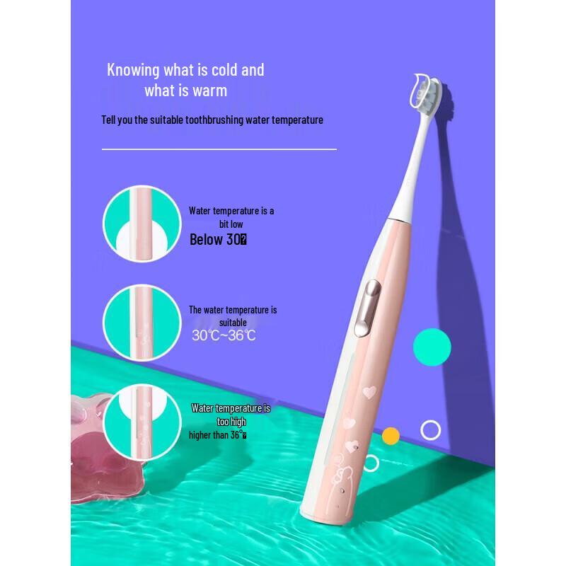 Dr. Bei Pink Meow E3 Sonic Electric Toothbrush CN plug (adapter included)