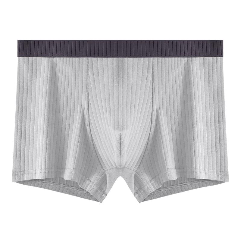 7 PCS Men's Underwear Men's Pure Cotton Four-corner Pants Cotton Antibacterial Crotch Teen Boys Trend Personalized Boxer Shorts