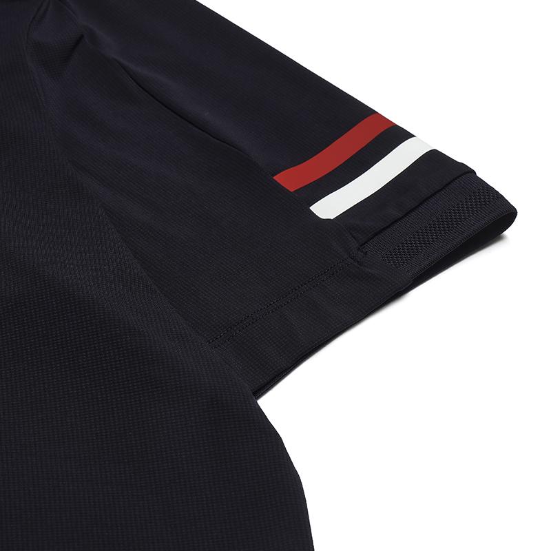 Fila Tennis Simple Casual Sports Comfortable Knitted Short Sleeve Grand Slam Polo Shirt Men Tops Royal-Blue A11M533138F-NV