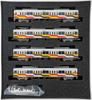 Greenmax N Gauge Odakyu 8000 Series Event Additional No Model Electric Train Car, 4-car Set, Power, 50782, Train,