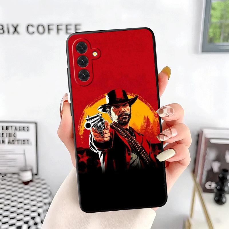 Red Dead R-Redemption Soft Phone Case for Samsung A17 A37 A57 A16 A26 A36 A56 A15 A25 A35 A55 A14 A24 A34 A54 A13 A23 A33 A53 A5