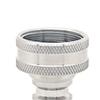 Car Wash Station Car Wash Connector Hose Connector Enhanced Water Flow Connector Car Wash Silver Stainless Steel
