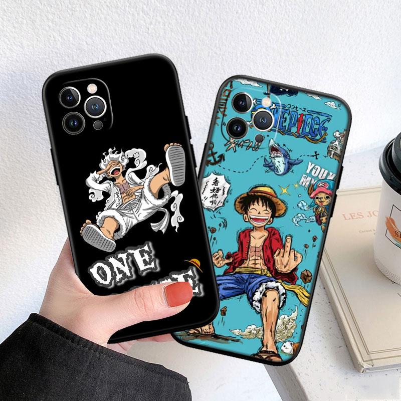 One Piece Luffy Soft Shell Phone Case for OPPO A3 Pro A72 A74 A76 A77 A77S A78 A79 A94 A95 A18 A40M A58