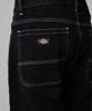DICKIES Double Knee 85283 Loose Fit Denim Pants Black