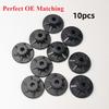 10PCS Auto Parts Fender Wheel Nut Clip OE Quality Nylon Black For VW Sagitar Golf Passat Tiguan Touareg