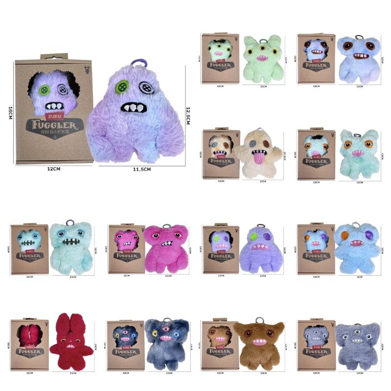 Fuggler Tooth Monster Ugly Cute Funny Baby V3 Series Plush Doll Ornament Bed And Sofa Decoration Children'S Birthday Gift