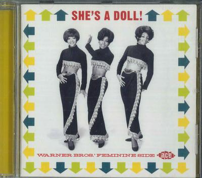 CD VARIOUS - She's A Doll! Warner Bros.' Feminin CDTOP1532 Ace 2018 Japan Rock Used