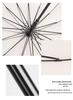 Large Windproof Umbrella: 16-Rib, Long-Handle, Solid Color, Automatic, for Women & Men