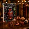 Human Organ Christmas Ornaments Anatomy Advent Calendars 2026 24 Days Organs Countdown Calendar 2D Body Science Kits Acrylic Parts Pendants