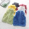 2-8 Years Kids Plush Zipper Vest