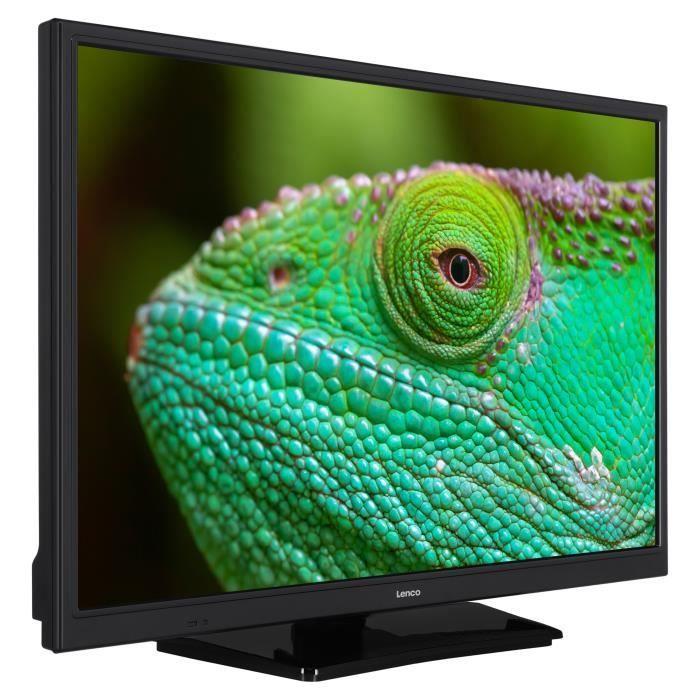 Lenco Led-2463bk (v2) - 24" Smart Android Tv with 12v Car Adapter, Black