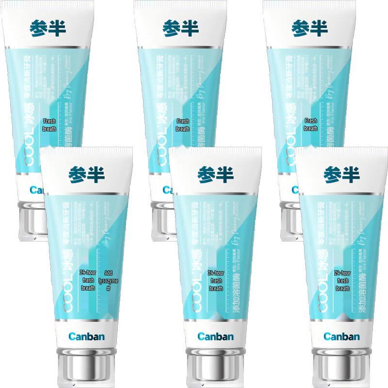 Sanban Zero Degree Fresh Toothpaste 6-Pack
