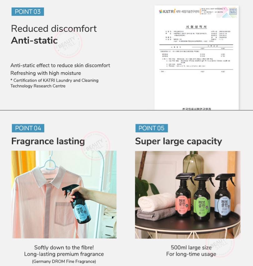 W.DRESSROOM W.Dressroom Dress & Living Clear Perfume Febclean 500ml