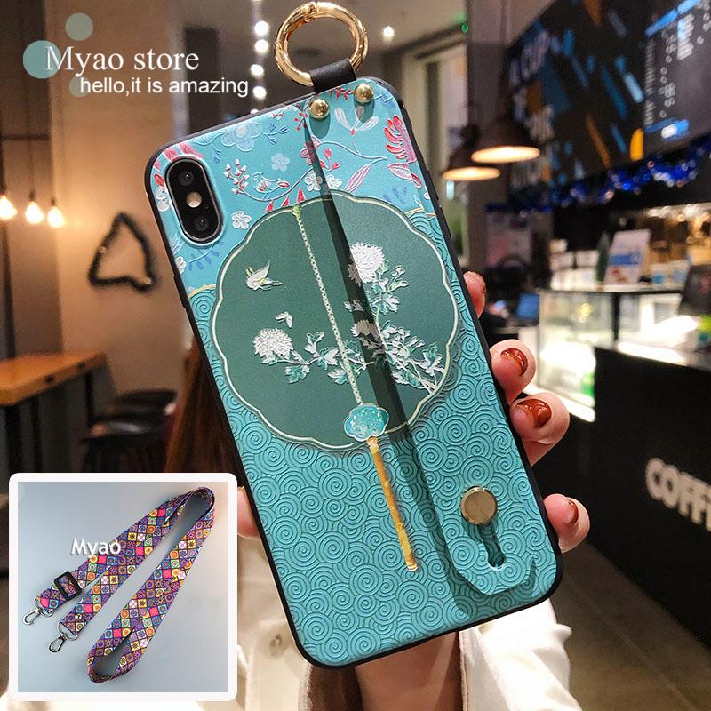 Étui Housse de Poignet Motif Camouflage pour iPhone 16 17 15 14 13 12 11 Pro Max X XS XR 16E SE4 Housse Bandoulière Long Cordon For iPhone-17