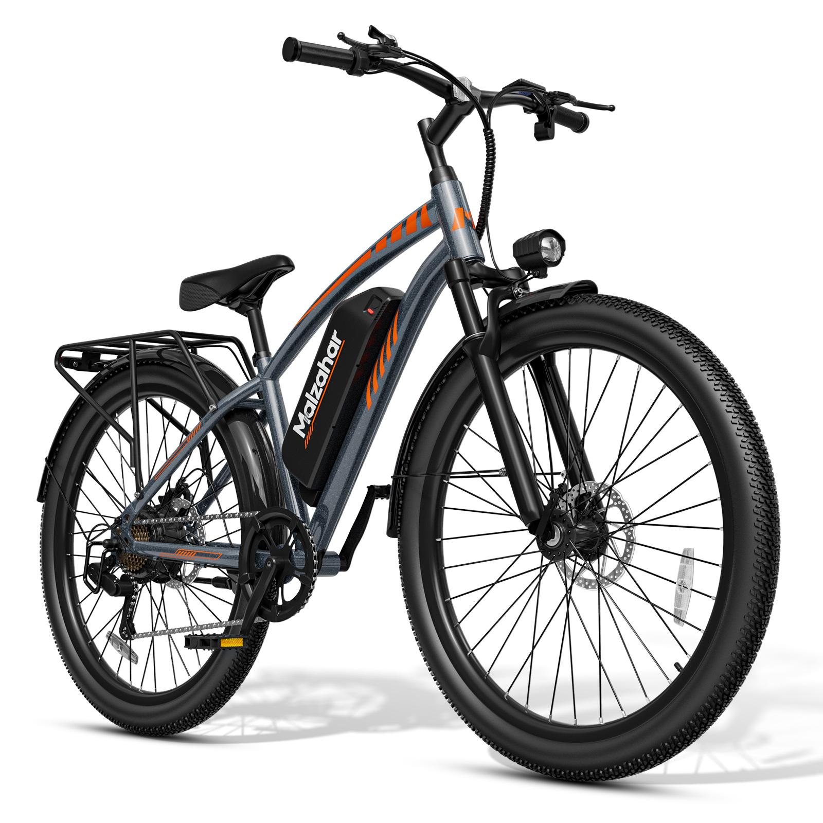 MALZAHAR DZ‑F02 Pieaugušo elektriskais kalnu velosipēds