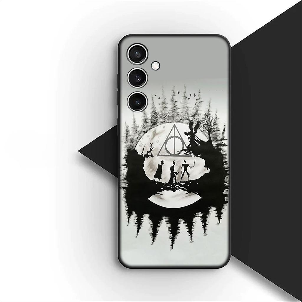 Soft Cover for OPPO A80 A18 A16 A40 A17 A15 A38 A78 A79 A54 A57 A12 A60 4G 5G Casing Phone Case Owl Art Harries Wand Potters