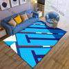 Swimming Pool Lanes Print Carpet Rug for Living Room Bedroom Sofa Doormat Home Decor Non-slip Floor Mat