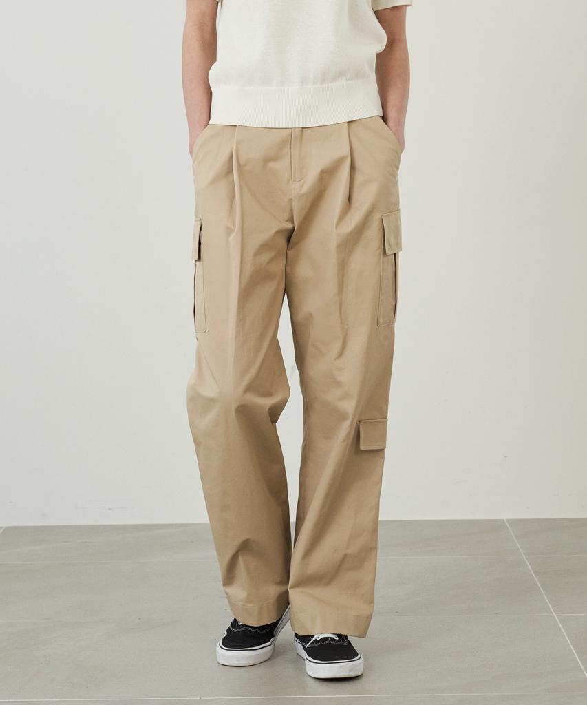 210EDIT Women'S Cargo Wide Chino Pants [4 Color]_Ze2Pt171