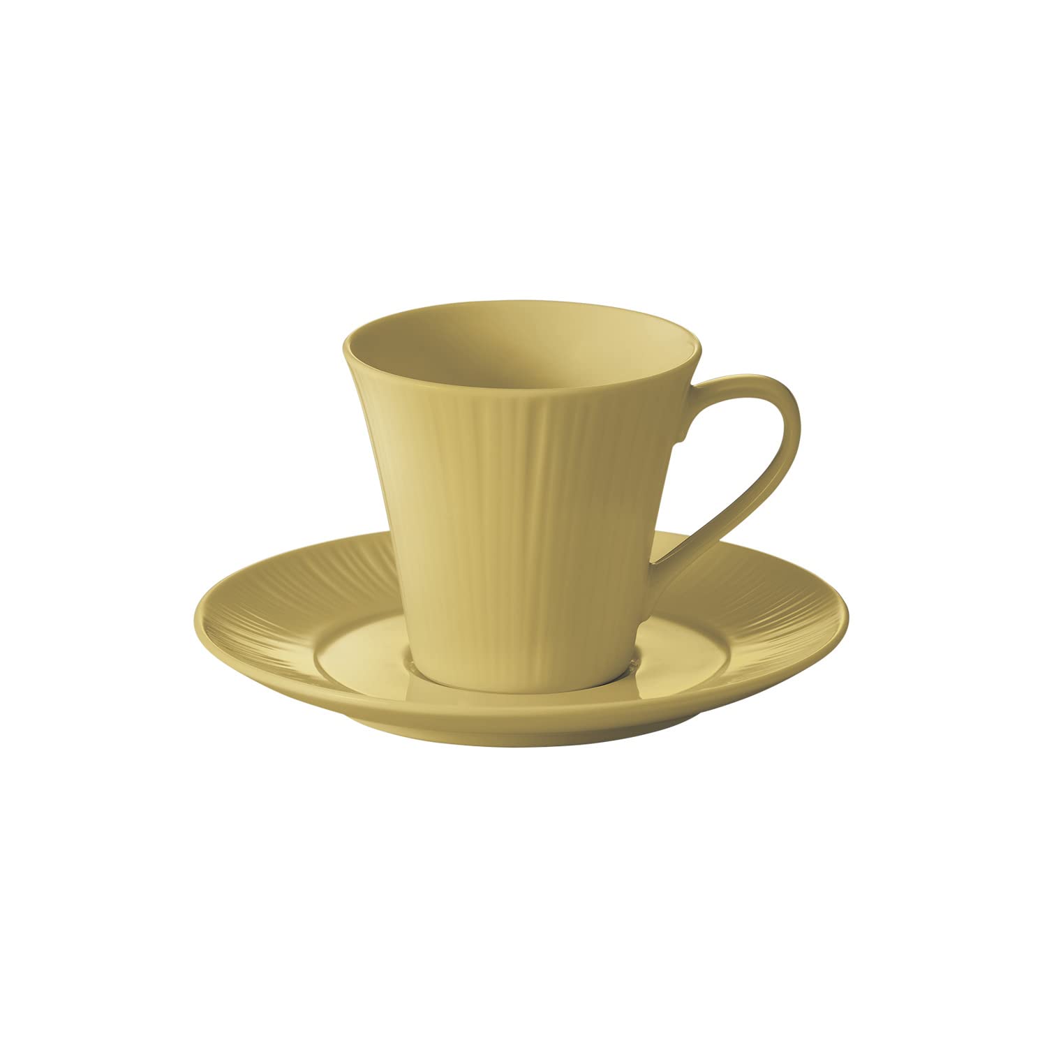 

Noritake Coffee Cup, 250cc, Conifer, Khaki, Microwave and Dishwasher Safe, Khaki Fine Porcelain (White), 1727L/90088C