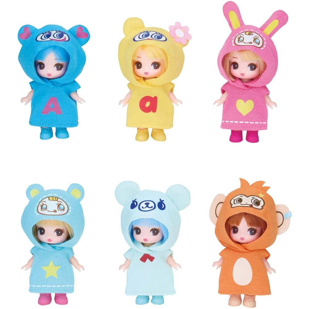 

Takara Tomy Licca-chan Doll Petit Licca-chan Narumiya Characters Collection DP-BOX Dress-Up Toy for Ages 3 and Up