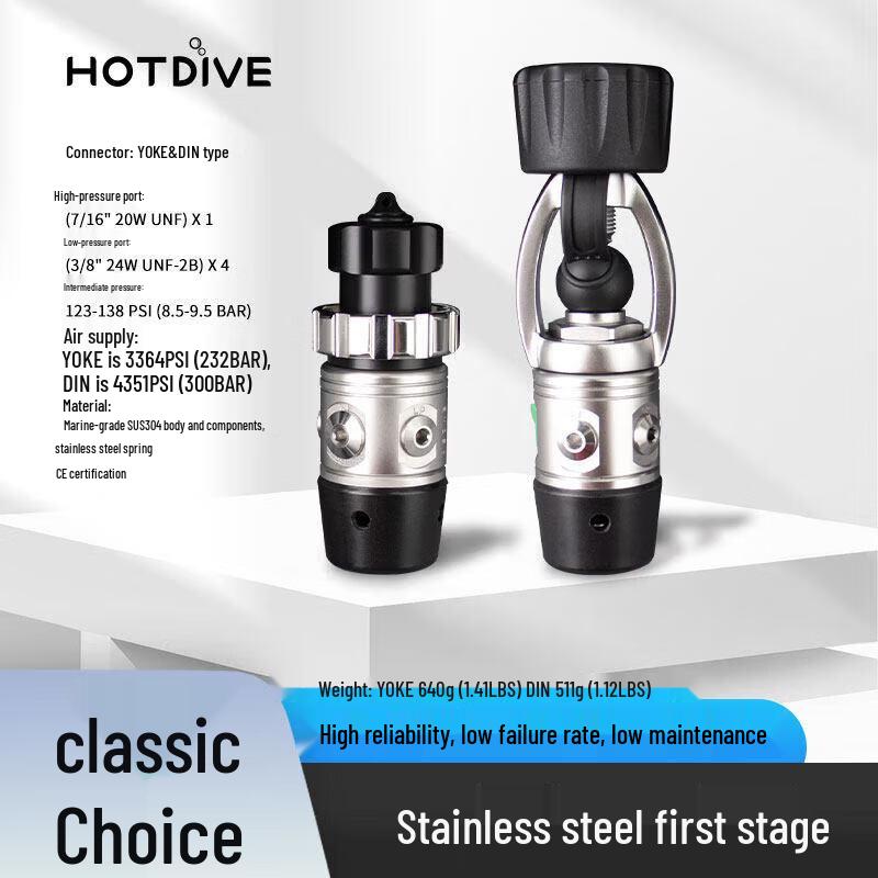 HOTDIVE S1 Scuba Regulator First Stage