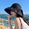 New Hat for Women's Spring and Summer Beach Vacation Sun Protection Korean Style Versatile and Elegant Fisherman's Hat Sun Hat