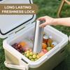 Stainless Steel Ice Cubes Metal Cooling Pack Portable Cooler Rapid Freezing Metal Freezer Keeping Food Fresh for Coffee Kitchen