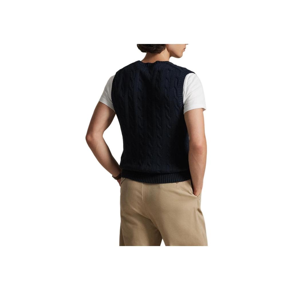 Polo Ralph Lauren Cable Knit Cotton Sleeveless Solid Tank Top Men tops MNPOSWE1CM20135-400