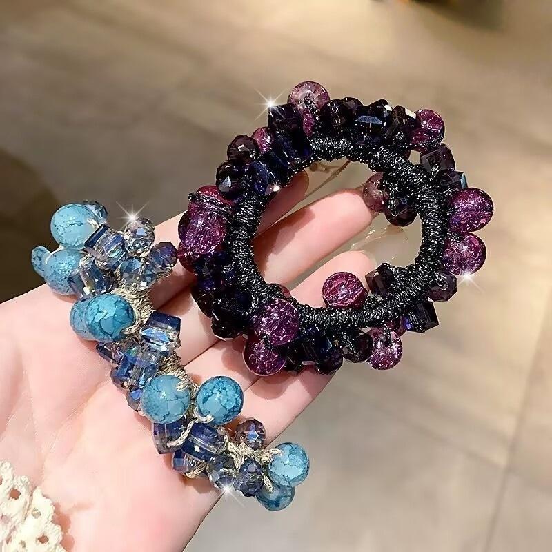 Kristall Haarband Koreanische Version von Einfachen Haaraccessoires Perlen Haargummi Kopfband Haaraccessoires für Frauen