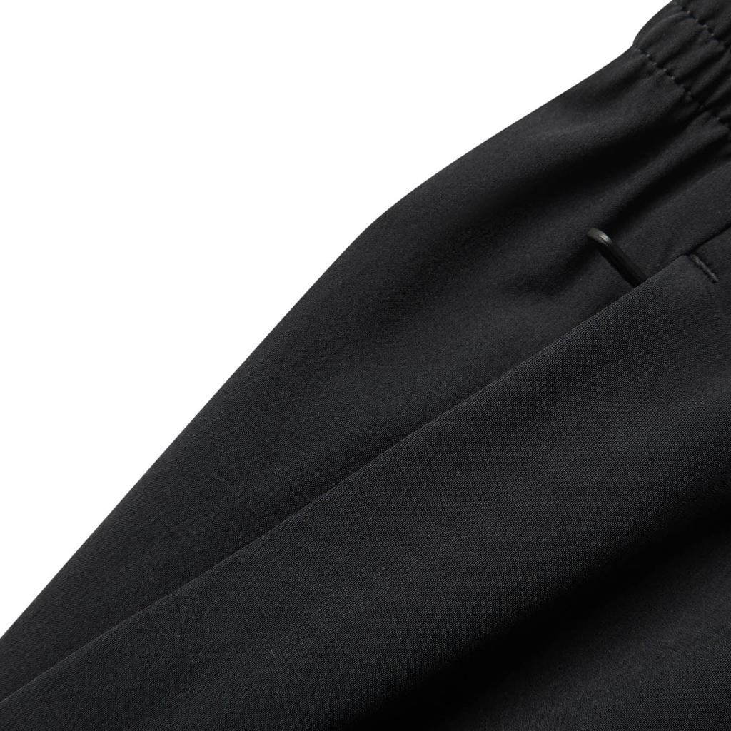 Li-Ning Comfortable Simple Versatile Solid Color Mid Waist Five Point Sports Shorts Unisex Shorts Black AAPV095-1