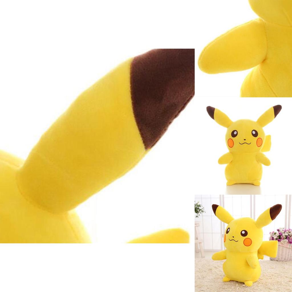 Adorable 17.8inches Large Stuffed Dolls Pokemon Anime Pikachu Soft Plush Animal Toy Gift For All Ages