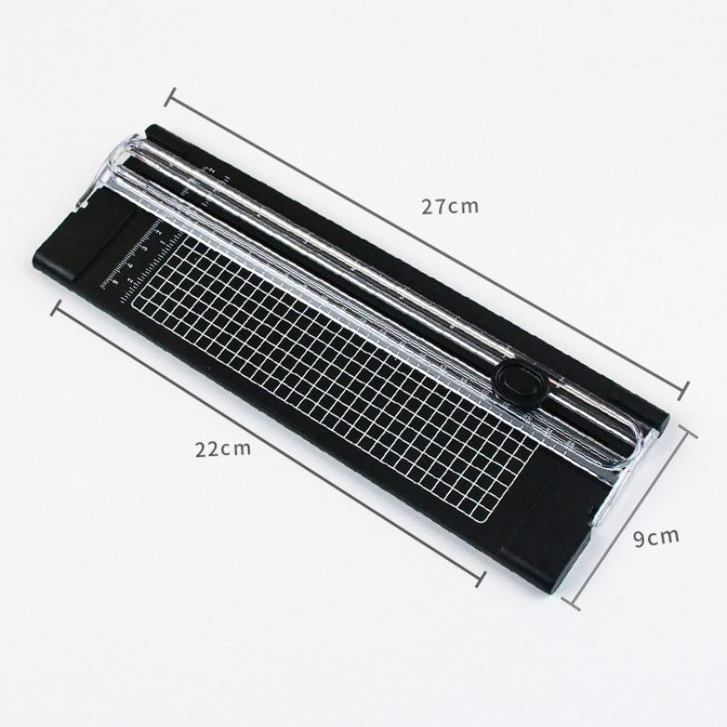 

A4 Paper Cutter Trimmers Mini Portable Paper Slicer for Office Paper Cutter for Scrapbook Card Photo чорний