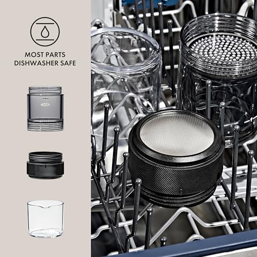OXO Quick ConcentrateMaker Lightweight and Portable Makes 4 Cups At a Time In 5 Minutes