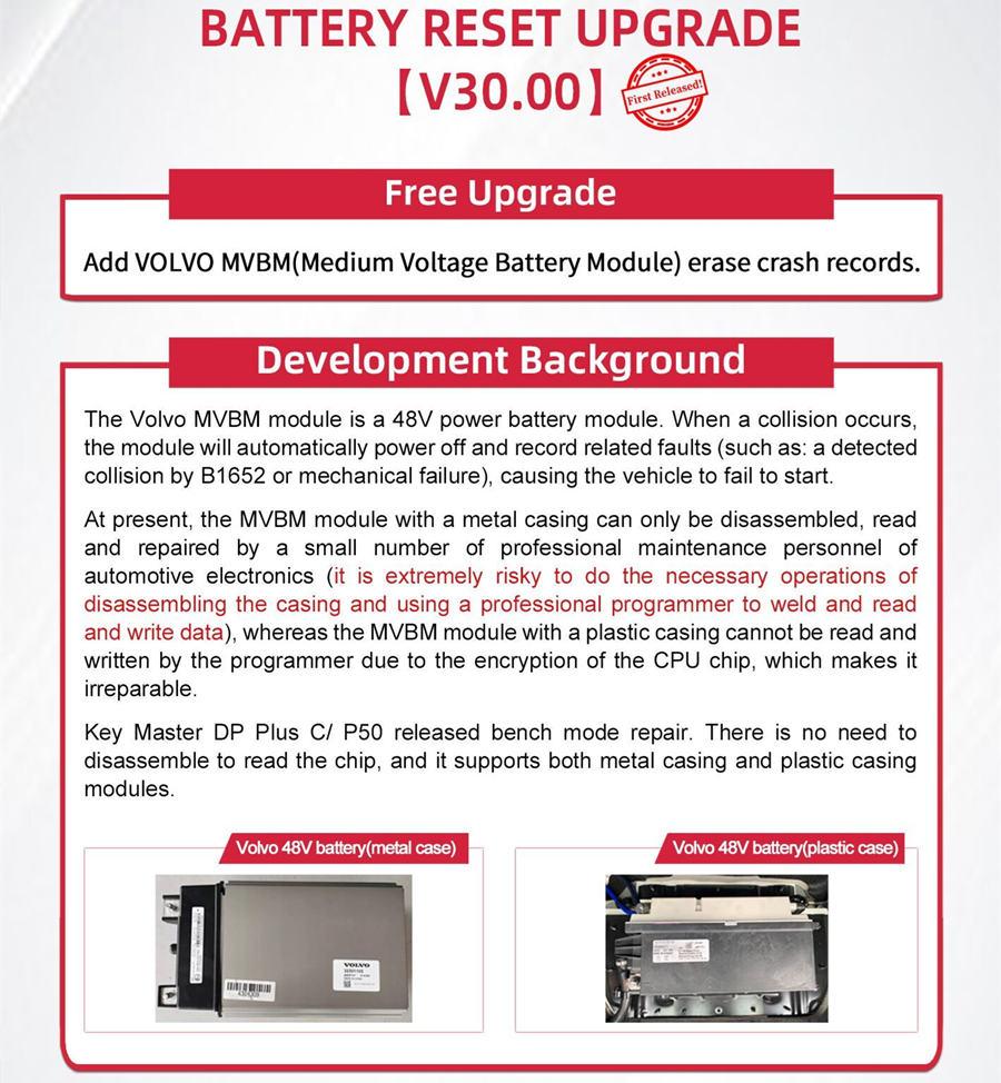 2025 OBDSTAR P50 Airbag-Reset-Tool deckt 86 Marken und 11600+ ECU-Teilenummer ab. durch OBD/Bench Support Batterie-Reset/ SAS-Reset
