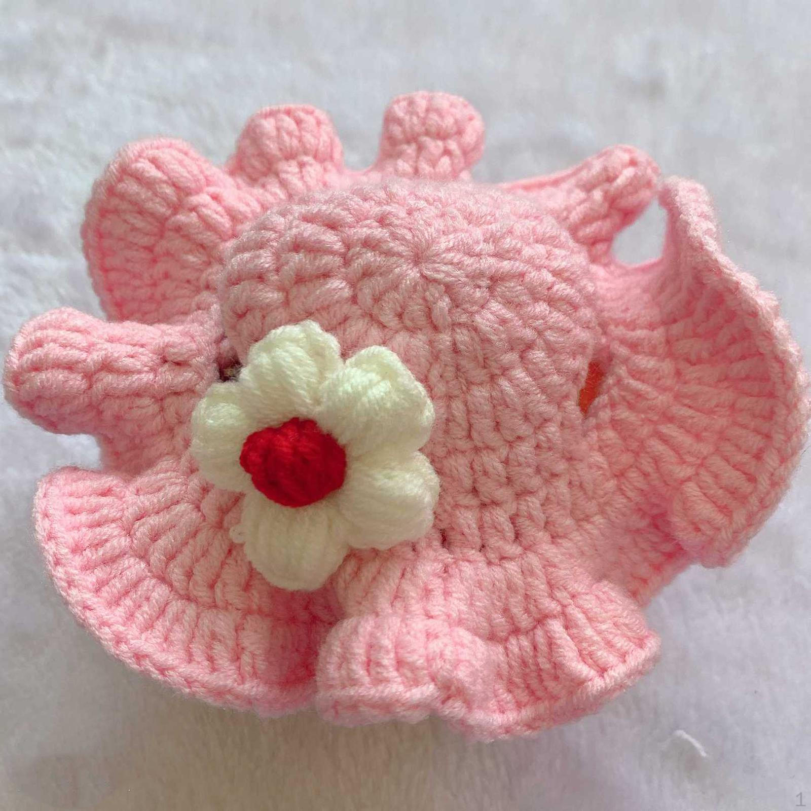 

Очаровательная кошачья шляпа, мультяшный праздничный костюм для домашних животных, аксессуар для кошек, маленьких животных Pink S