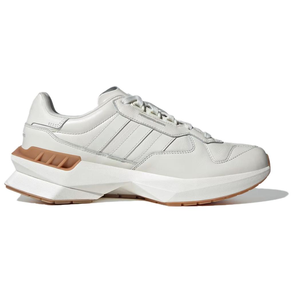 Adidas Originals Treziod Pt Shoes Leather Classic Sports Shock Absorbing Breathable Low Top Lifestyle Casual Shoes Unisex Shoes White IF2867