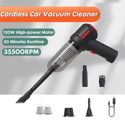 Cordless Mini Cleaner Portable Wireless Car Vacuum Cleaner Handheld Powerful Vacuum Cleaner For Car Home Appliance USB 7.9 Inch X5.9 Inches