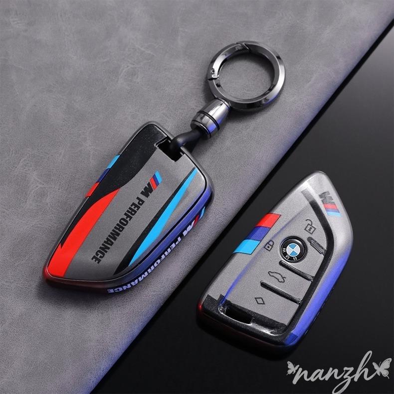 Keychain Cover Shell Accessory Cool Race Style Car Key Case For BMW X1 X3 X5 X6 X7 1 3 5 6 7 Series G20 G30 G11 F15 F16 G02 F48 ZX2