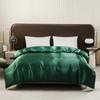 Solid Color Satin Down DuvetCover Luxury Spun Thick Skin Friendly Duvet Cover Single Ded Twin Bed Duvet Cover 200 * 200cm