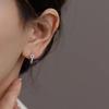 2026 Exquisite Women's Light Luxury Diamond-Inlaid Copper Coin Earrings - Trendy High-End Style