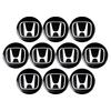 2/5/10Pcs 14mm Car Remote Key Fob Emblem Badge Radio Button Sticker For Honda Fit Mugen Insight Type S R VTEC DOHC Modulo Vezel Legend RR Si