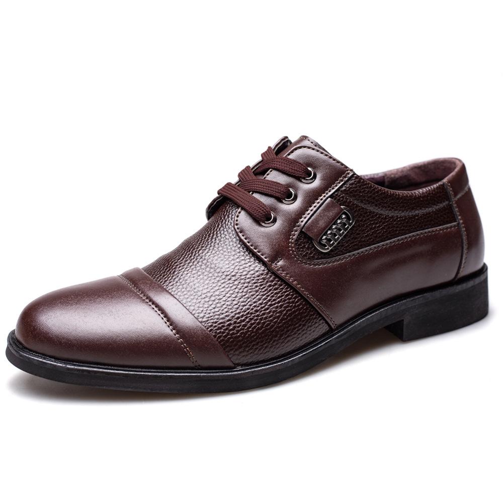 Talla grande Hombre Primavera Otoño Pu Zapatos de cuero Moda Casual De  tacón bajo Zapatos suaves de encaje comprar a buen precio — entrega  gratuita, reseñas reales con fotos — Joom