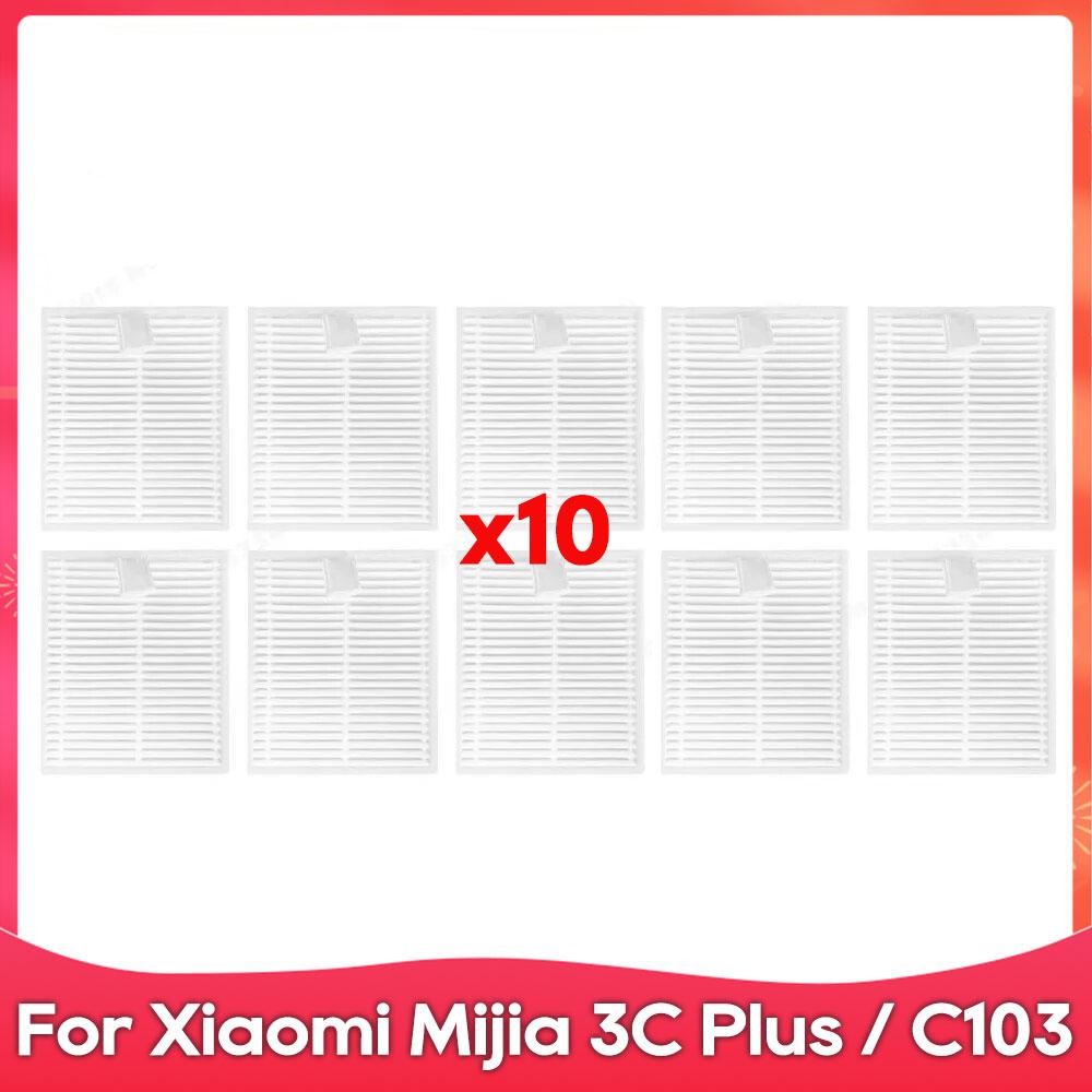 Fit For ( Xiaomi Mijia 3C Plus / C103 ) Replacement Spare Parts Accessories Main Side Brush Hepa Filter Mop Cloth