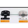 Glass Door Hinge Frameless Shower Door Hinges Stainless Steel Door Hardware Hinges for Glass Doors Display Wine Cabinets